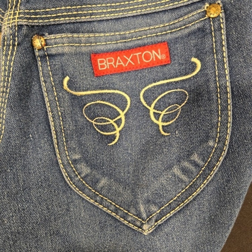Braxton Jeans Women's Size 10 Blue Denim Straight Leg Classic Vintage Style
